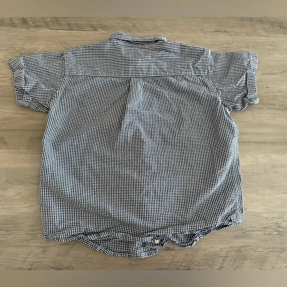Ralph Lauren boys plaid button down size 3/3T